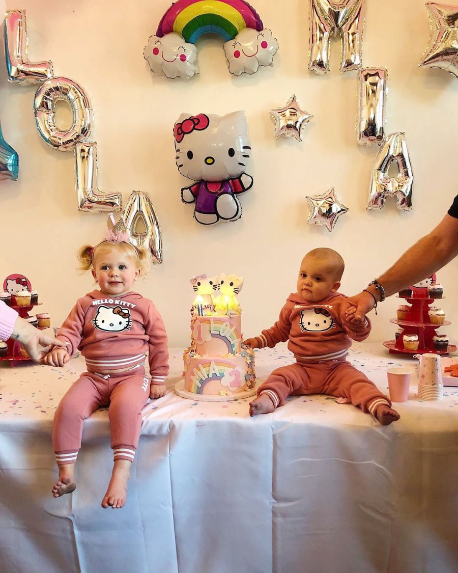 Inside Robin Thicke and April Love Geary Daughters Joint Hello Kitty Birthday Party