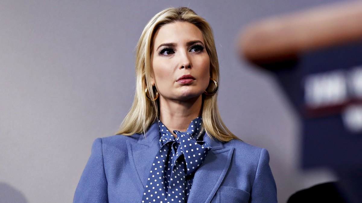 Ivanka Trump Blue Pantsuit March 20, 2020