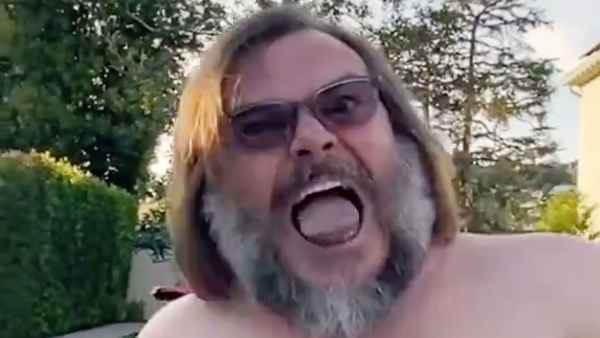 Jack Black Makes His Shirtless TikTok Debut