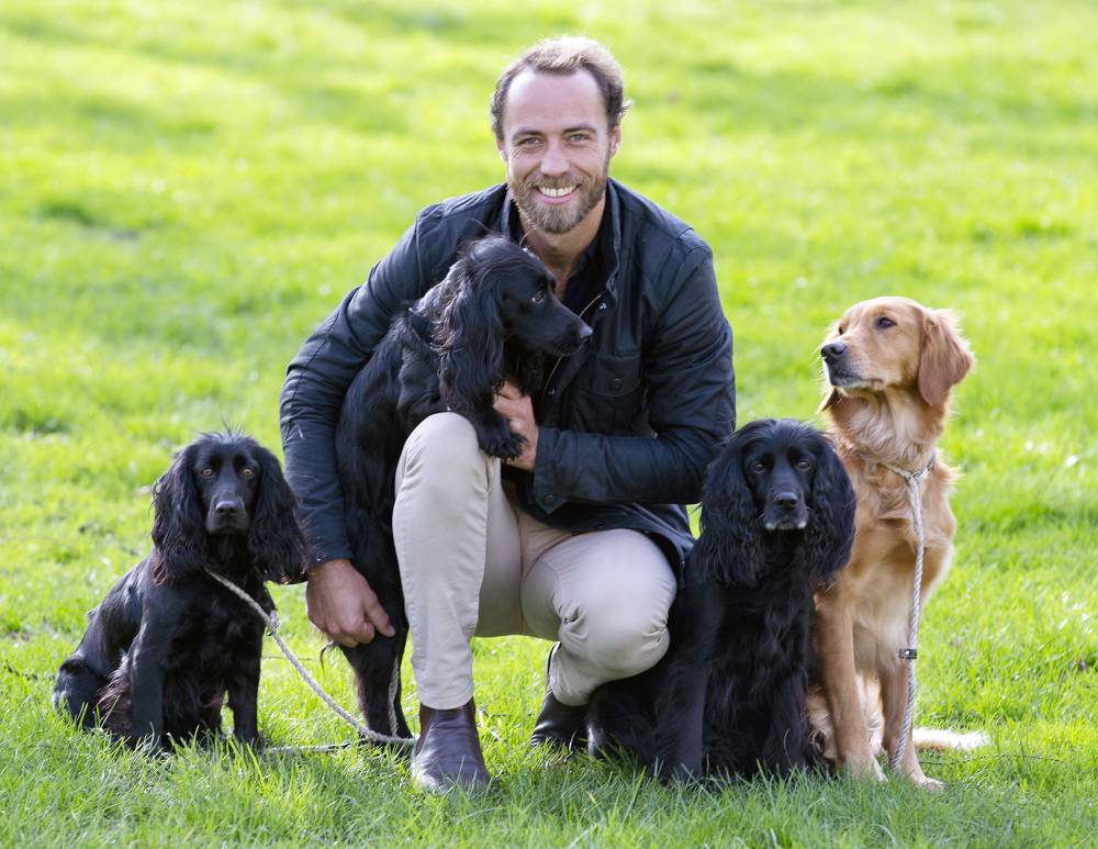 James Middleton Dines With His Beloved Dogs While Social Distancing Amid the Coronavirus Outbreak