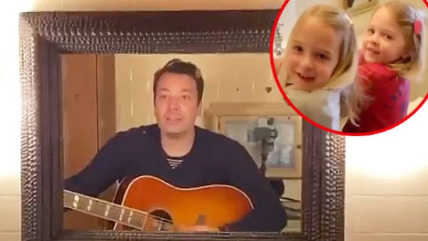 Jimmy Fallon Sings Catchy Wash Your Hands Song to Daughters Winnie and Frances Amid Coronavirus