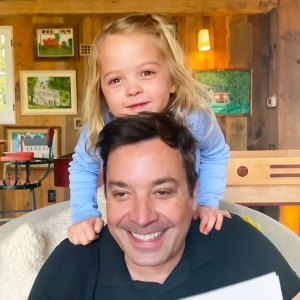 Jimmy Fallons Daughters Adorably Crash Tonight Show Monologue During Self-Quarantine