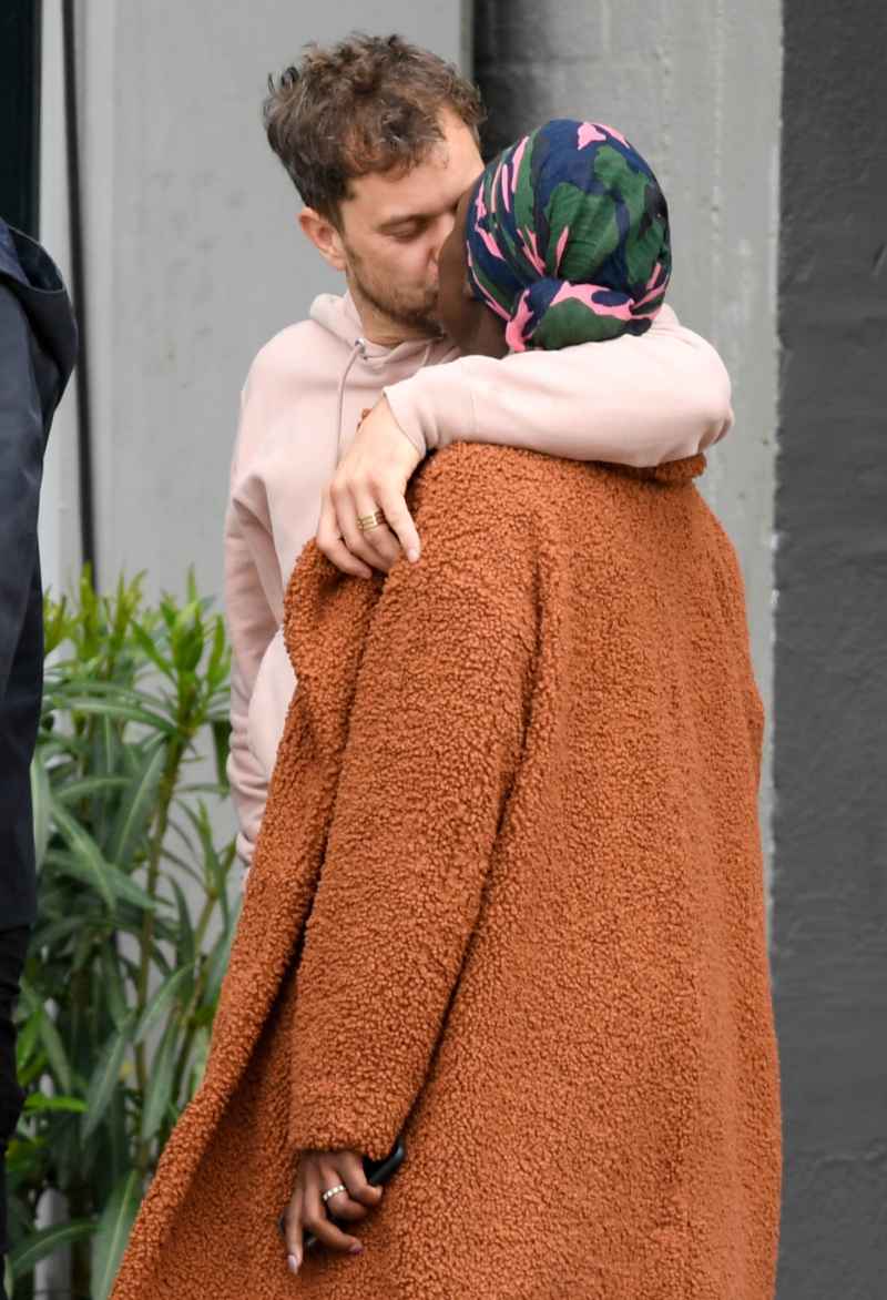 Joshua Jackson Puts His Arm Around Pregnant Wife Jodie Turner-Smith as They Step Out With His Mom