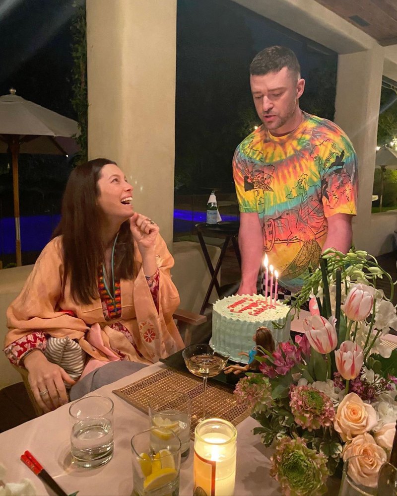 Justin Timberlake Throws Jessica Biel a Pajama Party for Her 38th Birthday