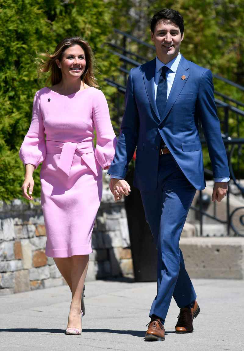 Justin Trudeau and Sophie Gregoire Trudeau Stars Affected by the Coronavirus Pandemic