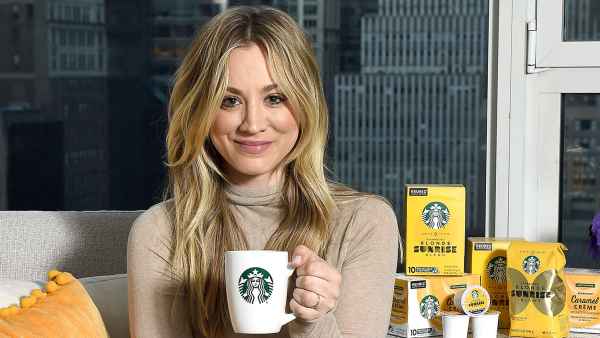 Kaley Cuoco Starbucks Blonde Sunrise Blend