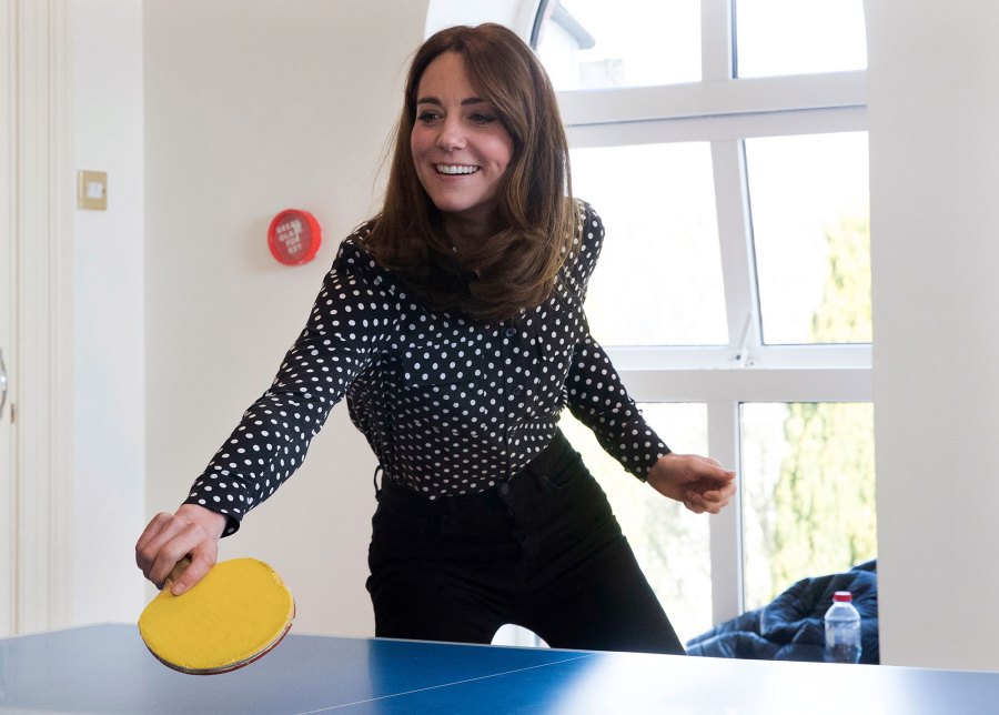 Kate Middleton Ireland Tour Ping Pong
