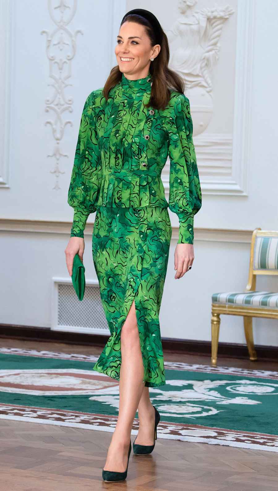 Kate Middleton Ireland Tour Wearing Alessandra Rich