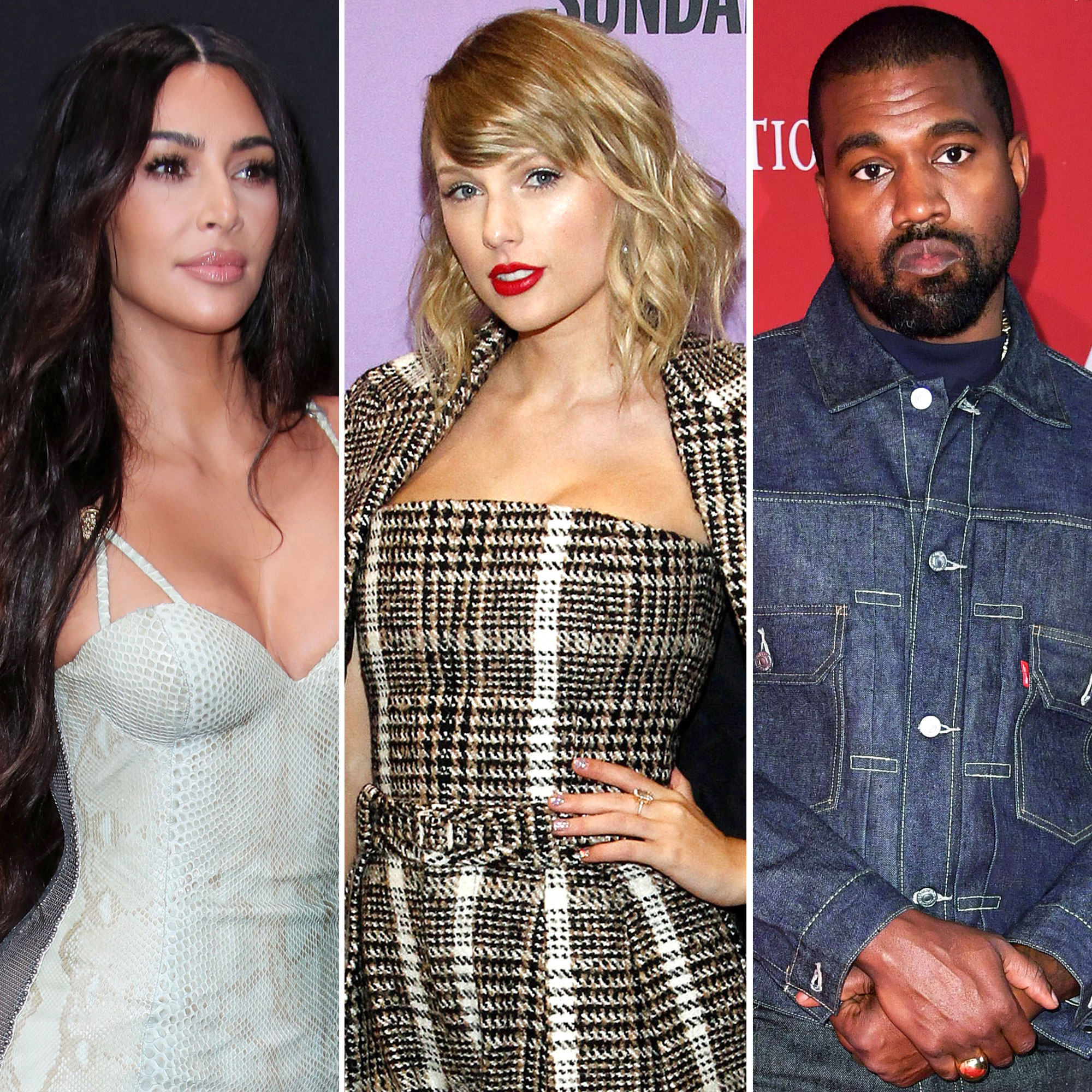 Kim Kardashian Accuses Taylor Swift of Lying Over Kanye West Video photo