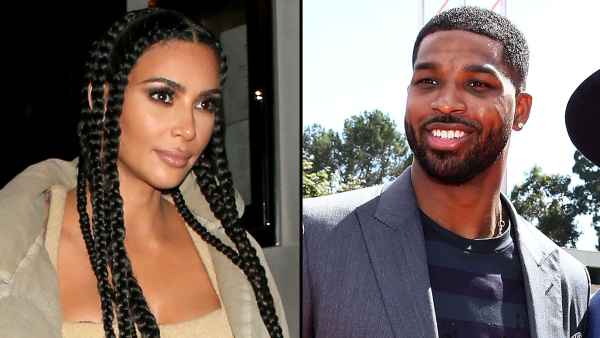 Kim Kardashian Cheering Loud Tristan Thompson His Birthday