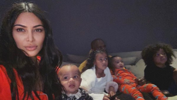 Kim Kardashian and Kanye West Enjoy Family Time Following Taylor Swift Drama