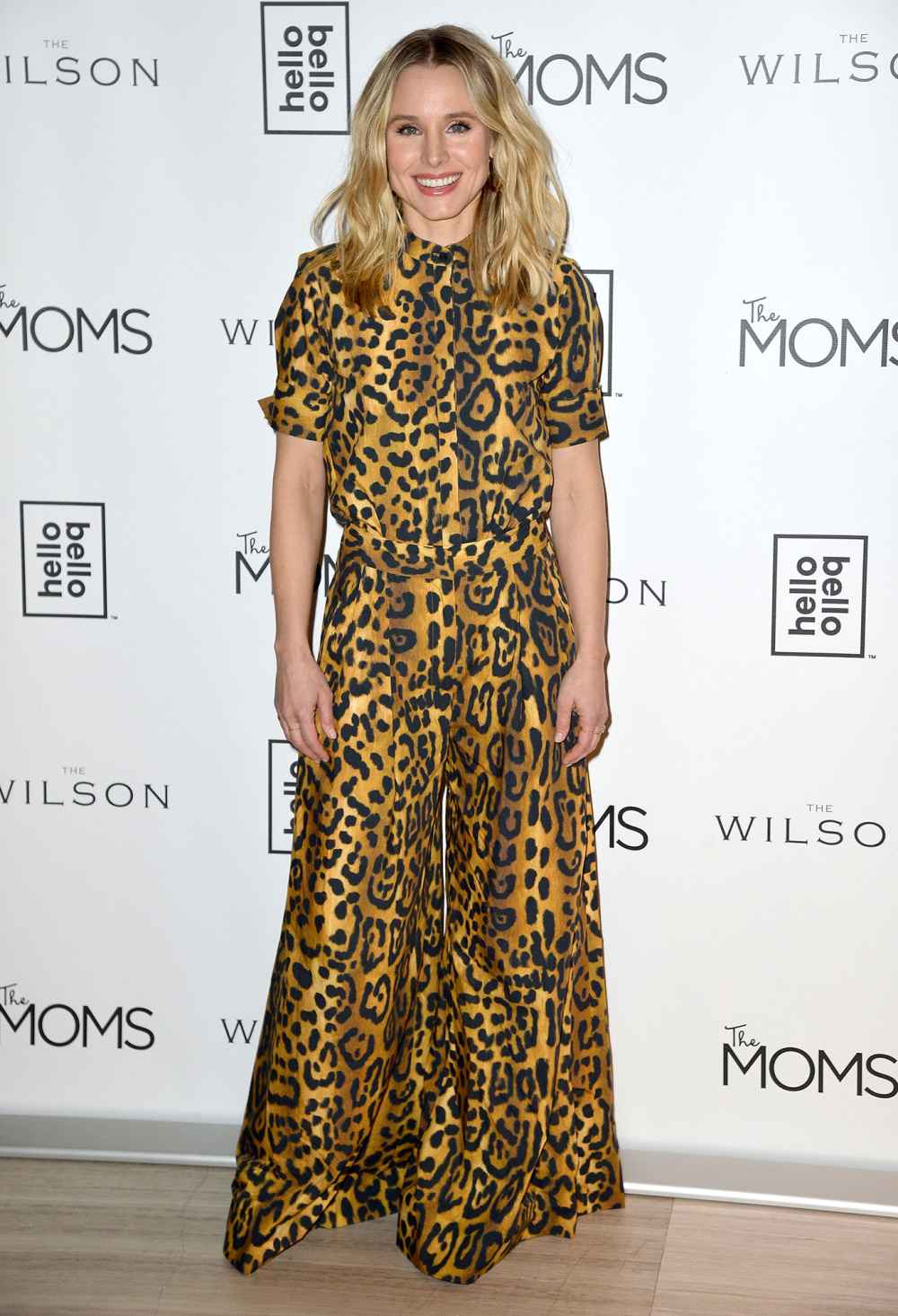 Kristen Bell Hello Bello Brand Launch Wearing Adam Lippes Nickelodeon Coronavirus Town Hall