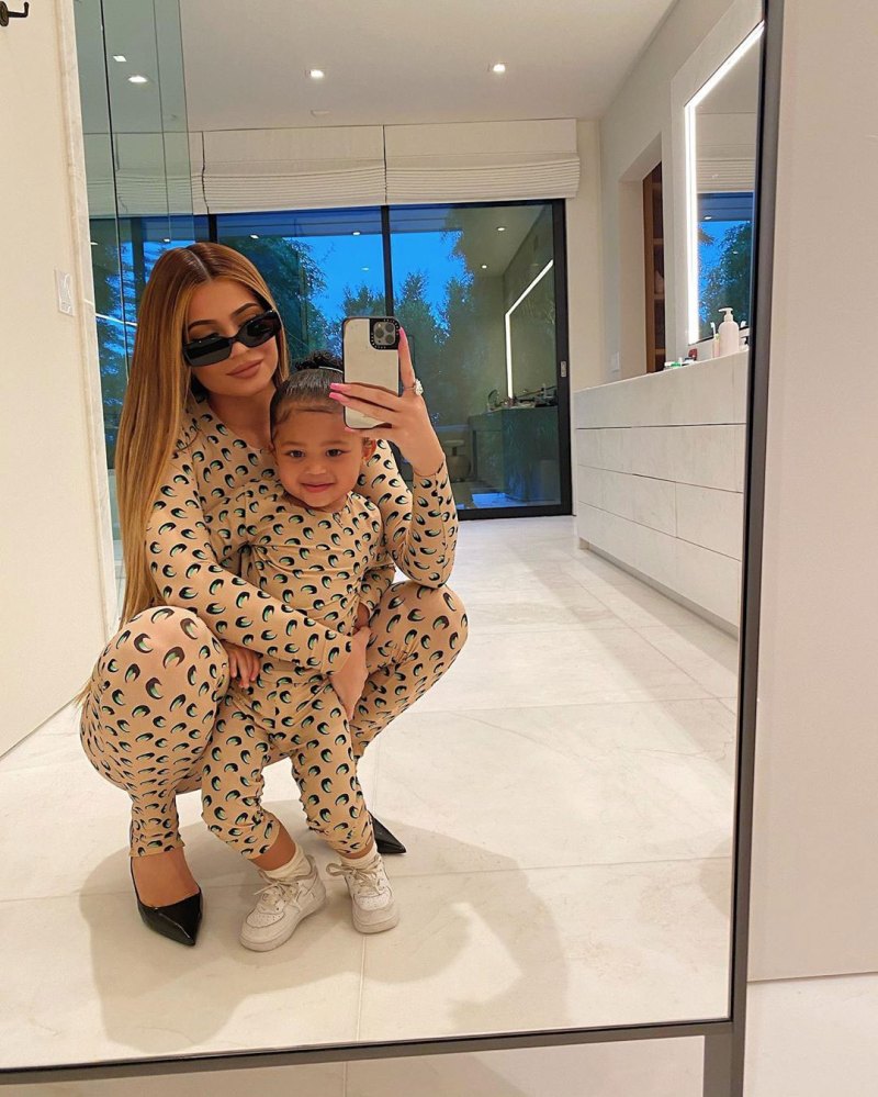 Kylie Jenner and Stormi Twinning