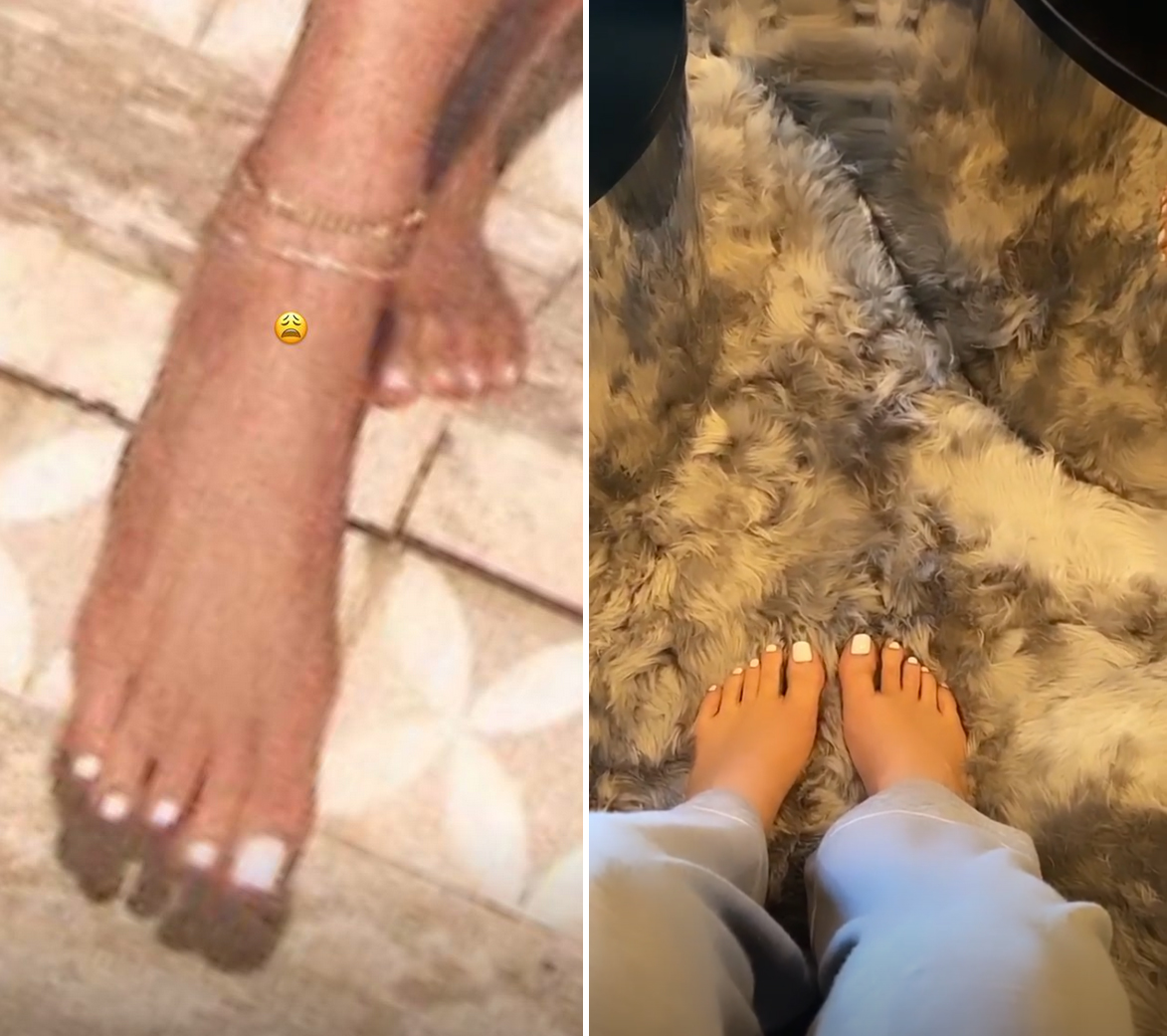 Kylie jenner feet Better Pink Toes Pic : KylieJenner Does Kim Kardashian Ha...