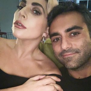 Lady Gaga Cuddles Up to Boyfriend Michael Polansky on ‘Day 6 of Self-Quarantining