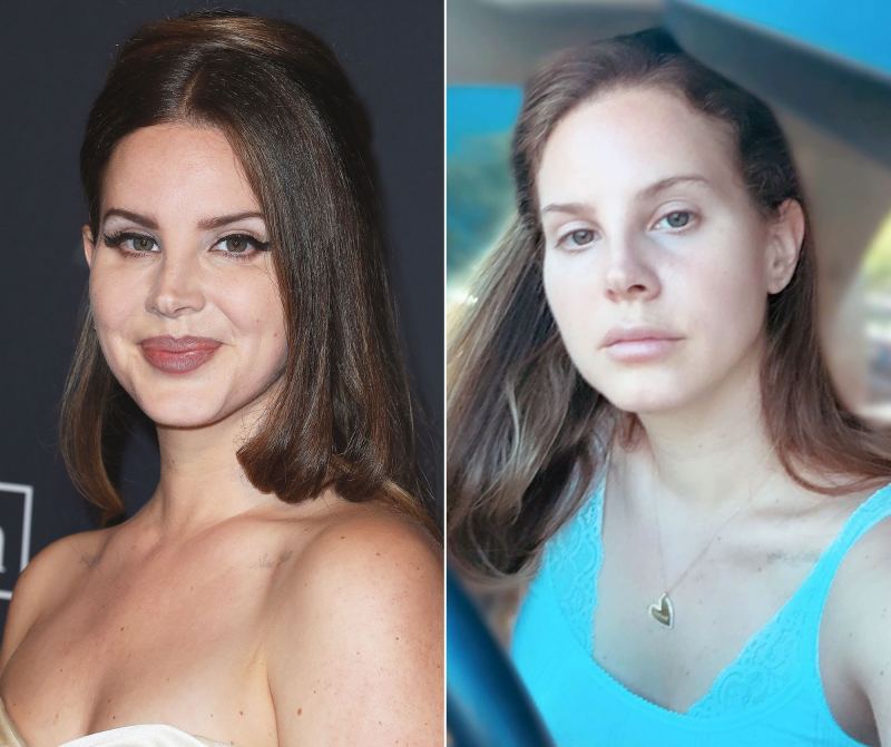 Lana Del Rey Looks Angelic in This Makeup-Free Insta