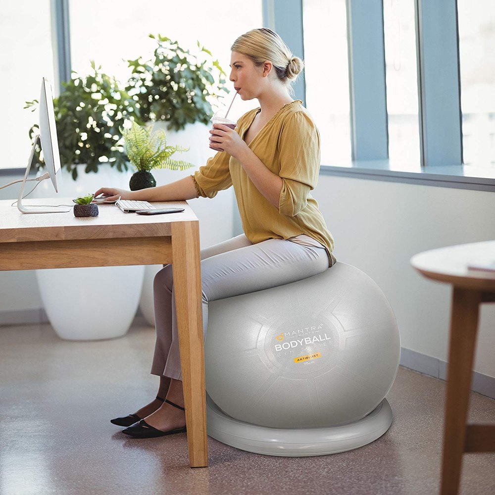 Mantra Sports Bodyball Exercise Ball Chair