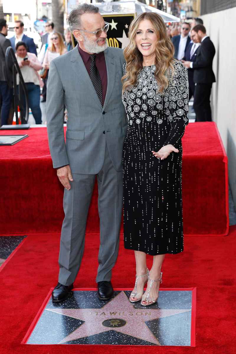 March 2019 Walk of Fame Tom Hanks and Rita Wilson Relationship Timeline