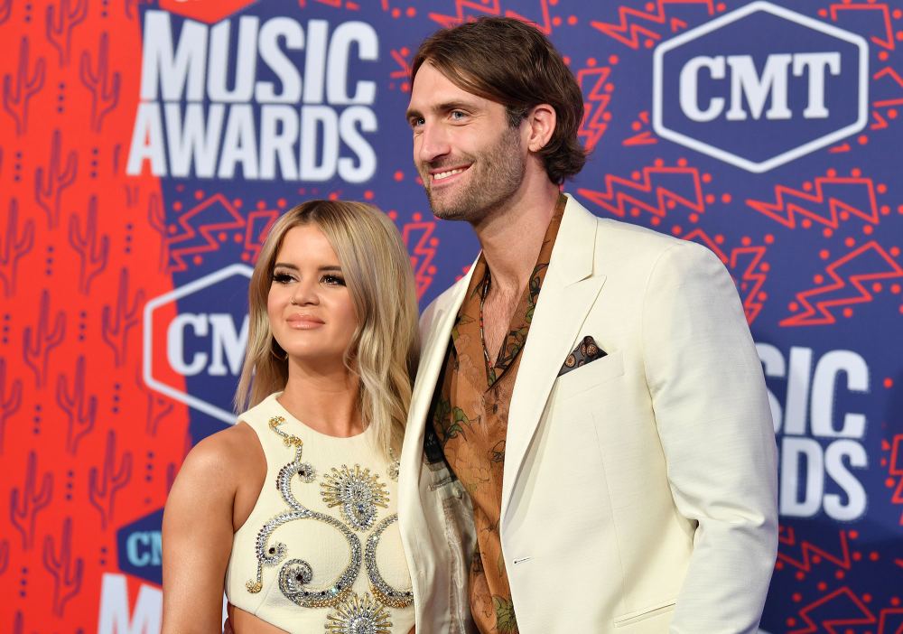 Maren Morris and Ryan Hurd CMT Music Awards Maren Morris Reflects on Son Hayes Delivery