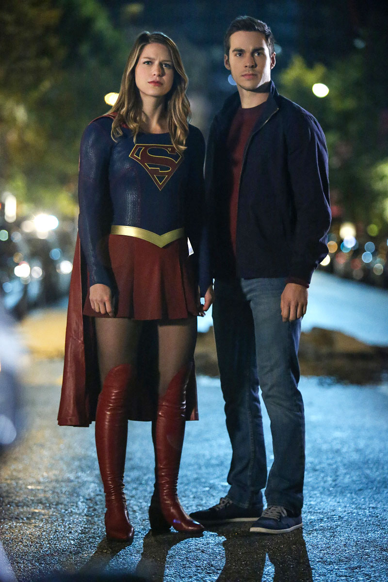 Meet on Supergirl Melissa Benoist and Chris Wood Timeline