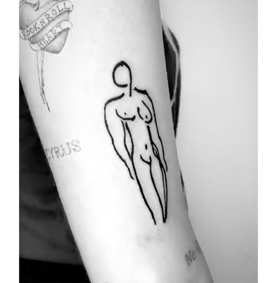 Miley Cyrus New Tattoo Instagram