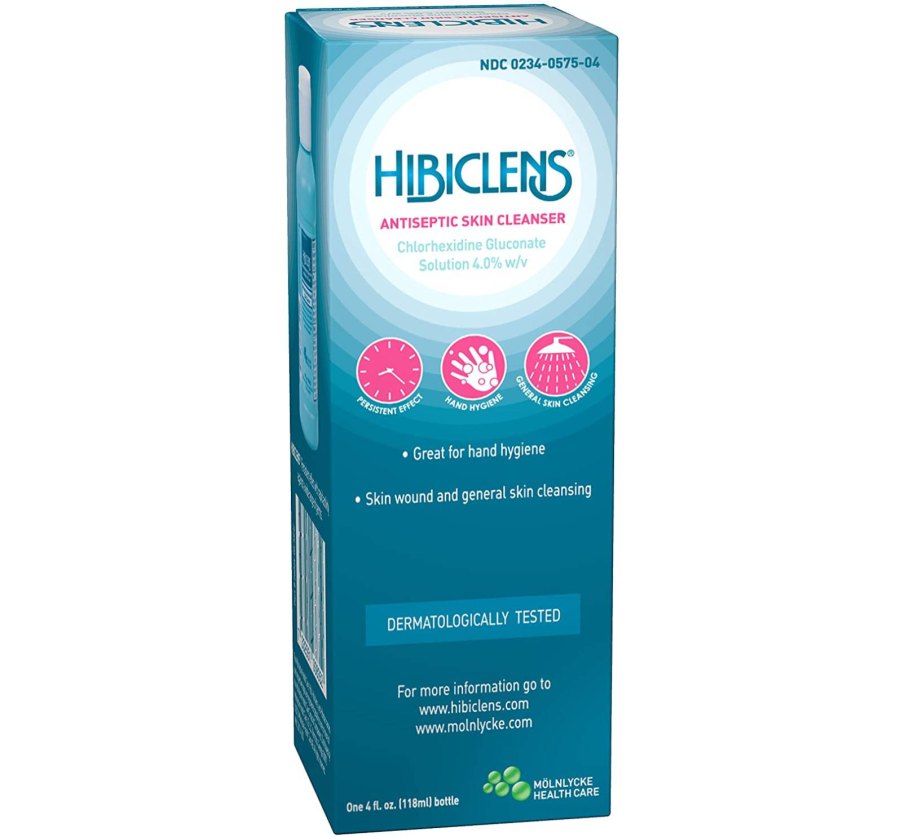 Molnlycke Hibiclens Antimicrobial:Antiseptic Skin Cleanser, 4 Fluid Ounce Bottle