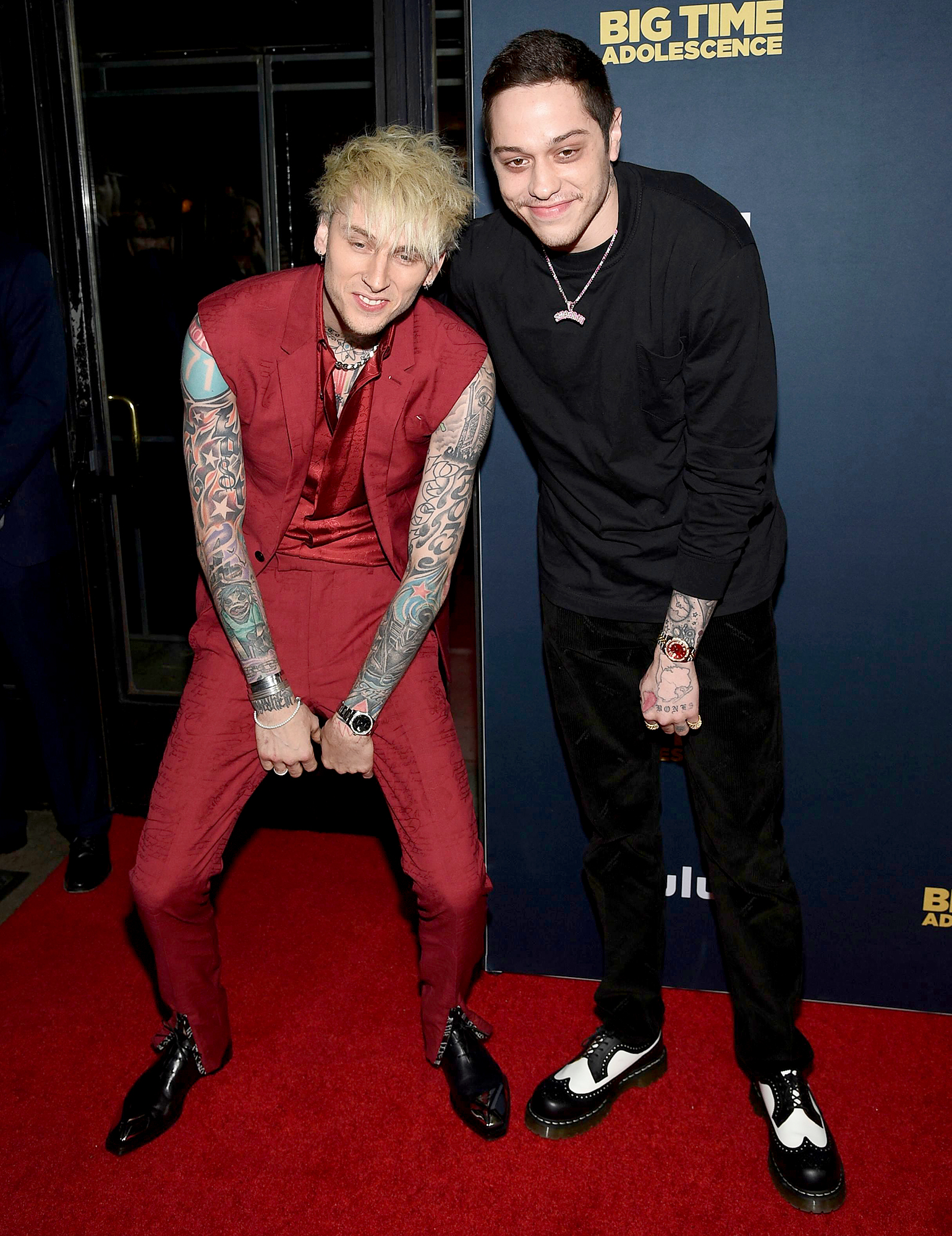 Pete Davidson Is All Smiles At Movie Premiere After Snl Slam