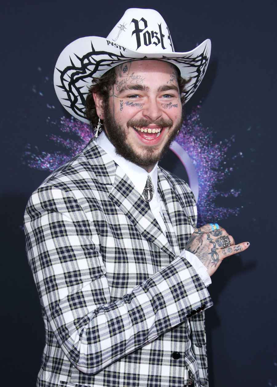Post Malone On His Face Tattoos