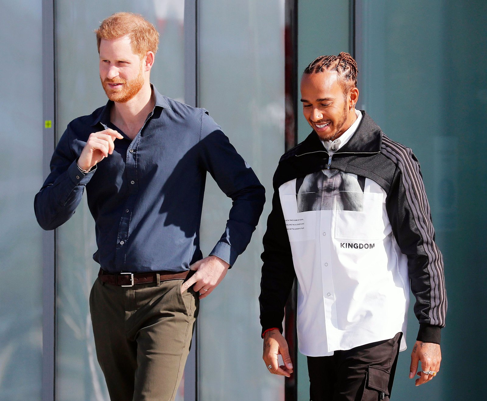 Prince Harry Makes Solo Appearance with Lewis Hamilton During Farewell Tour of Royal Engagement