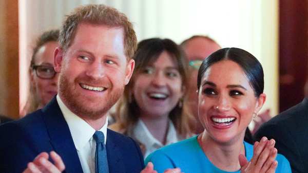 Prince Harry Meghan Markle Goof Off After Tense Royal Reunion