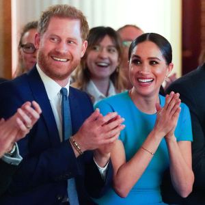 Prince Harry Meghan Markle Goof Off After Tense Royal Reunion