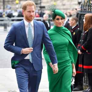 Prince Harry Snapped Before Moving to Canada With Meghan Markle Commonwealth Day Service