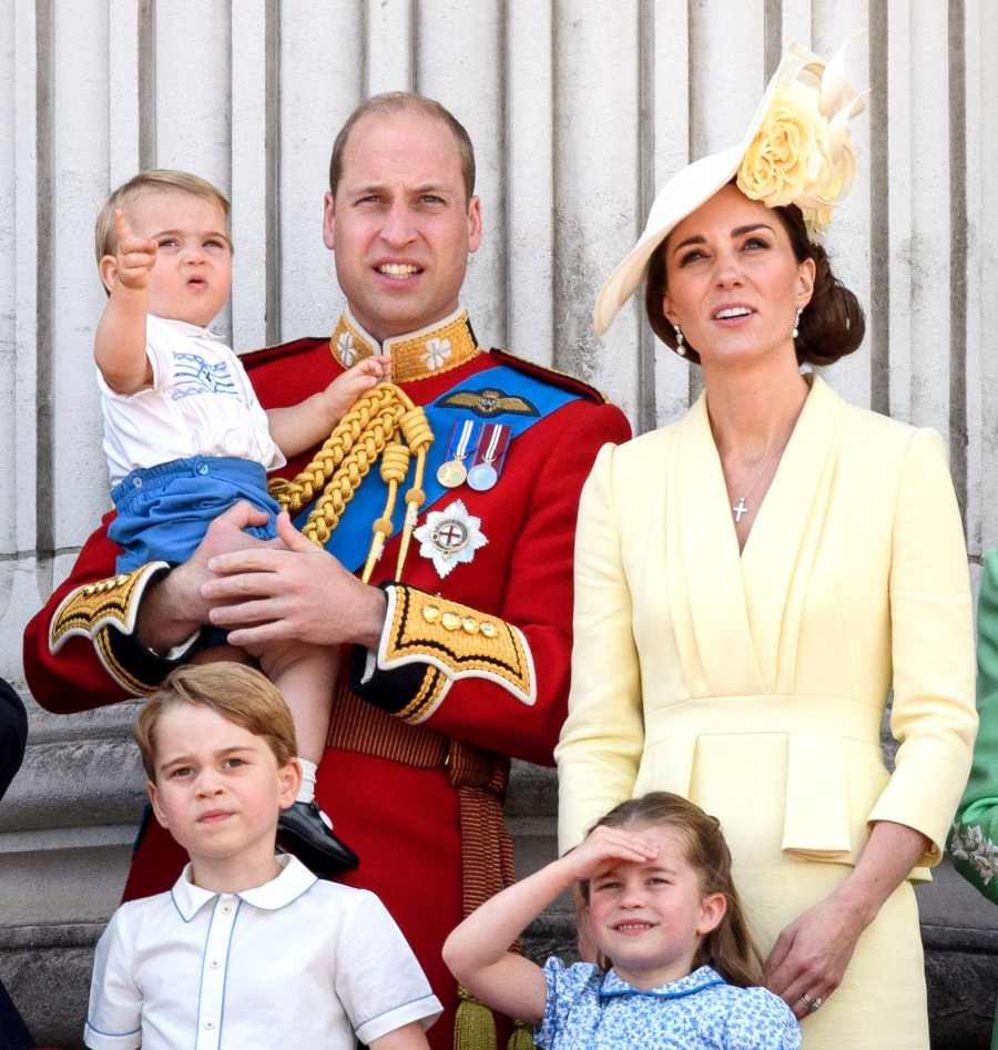 Prince William, Catherine Duchess of Cambridge, Prince Louis, Prince George and Princess Charlotte How the Royal Family Has Been Affected by Coronavirus