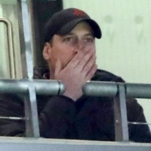 Prince William Cheers at the Carabao Cup Final