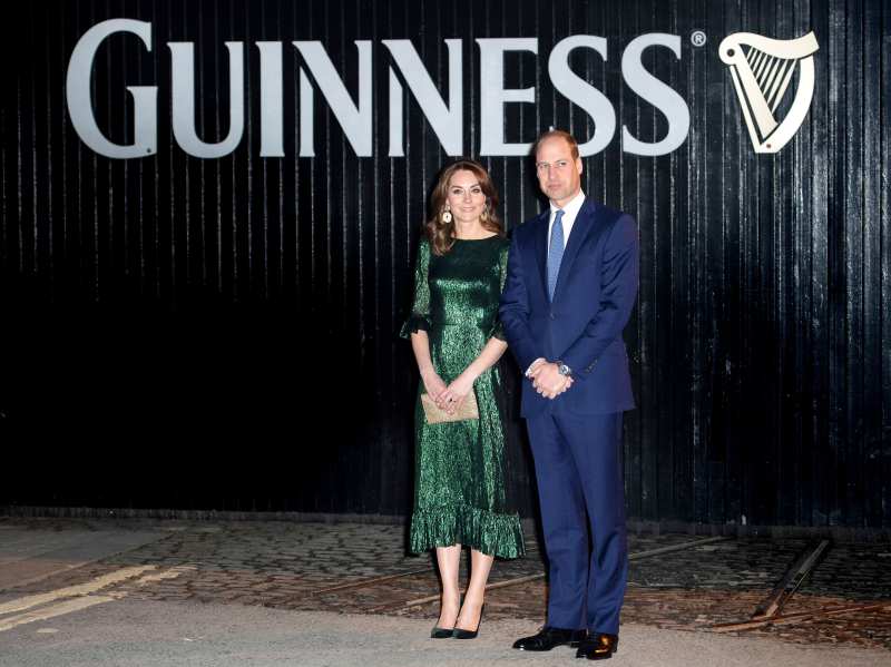 Prince William Duchess Kate Touch Down Ireland 3-Day Visit