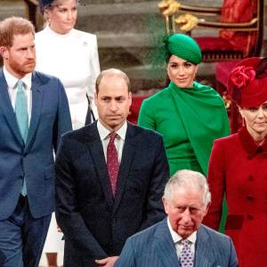 Prince William and Duchess Kate Seemingly Ignore Prince Harry and Meghan Markle at Commonwealth Service 2
