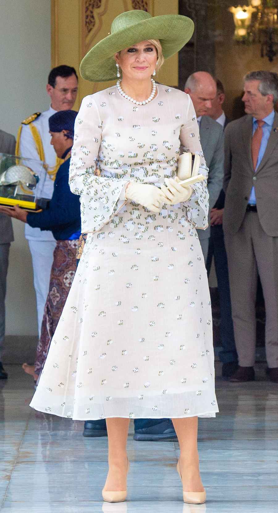 Queen Maxima Crystal Dress March 11, 2020