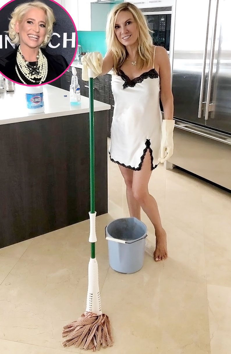 Ramona Singer Mops for the 1st Time in 45 Years in Quarantine Dorinda Medley Mocks Her