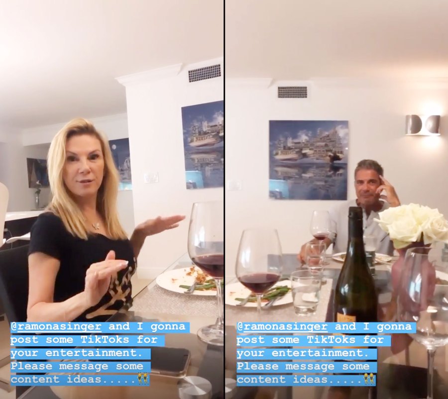 Ramona Singer and Ex-Husband Mario Quarantine Together Amid Coronavirus