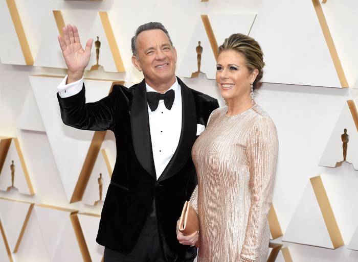 Rita Wilson and Tom Hanks 92nd Annual Academy Awards Update Coronavirus