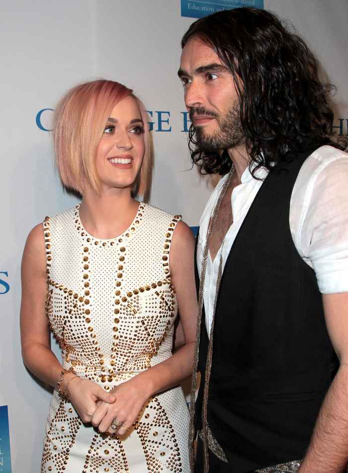 Russell Brand Talks Katy Perry As She References Their Wedding in New Song