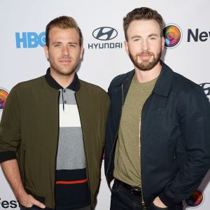 Chris Evans Fixes Brother Scott's Uneven Buzz Cut