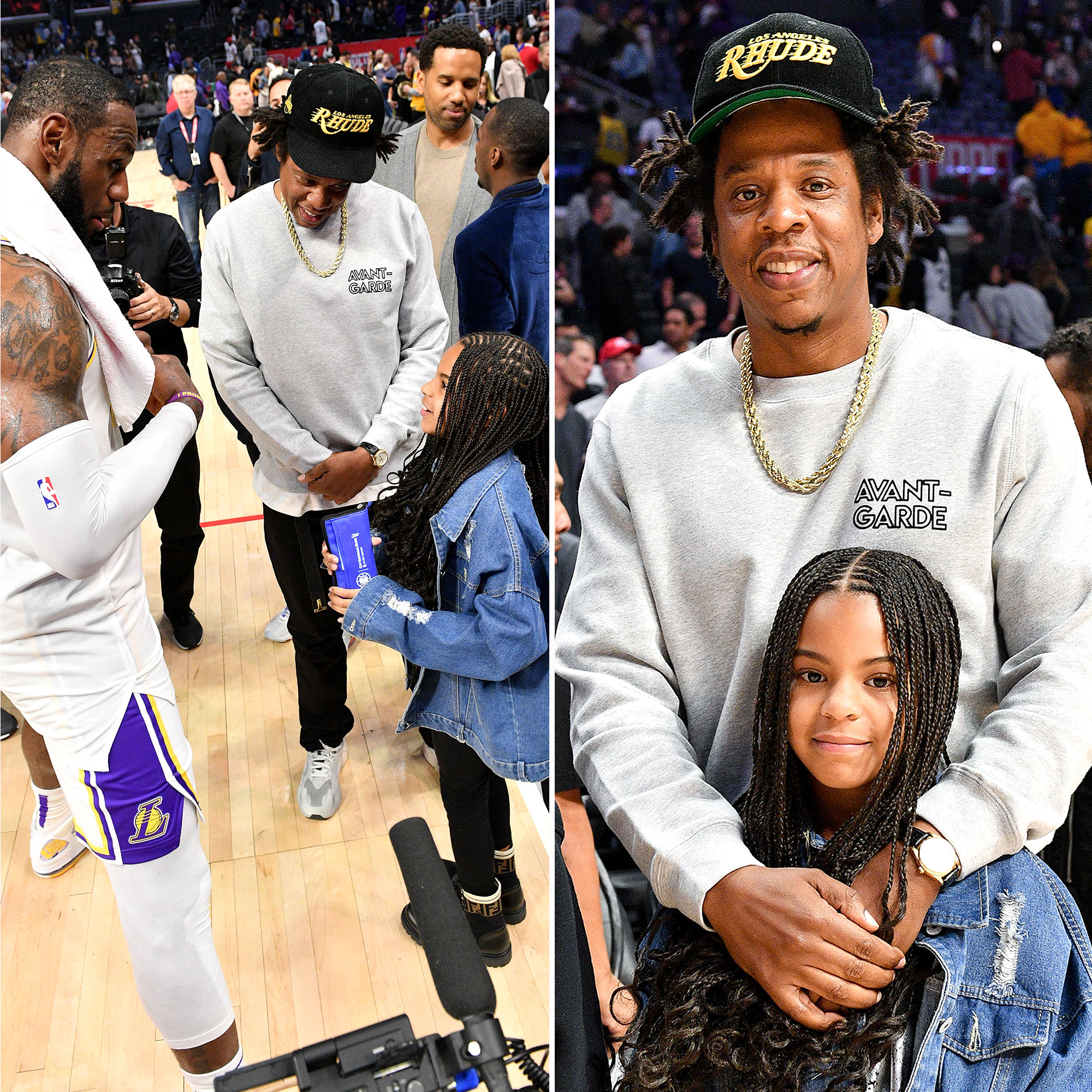 Blue Ivy Has With Weekly Attending Us NBA Pics Jay-Z: | Game Fun Dad