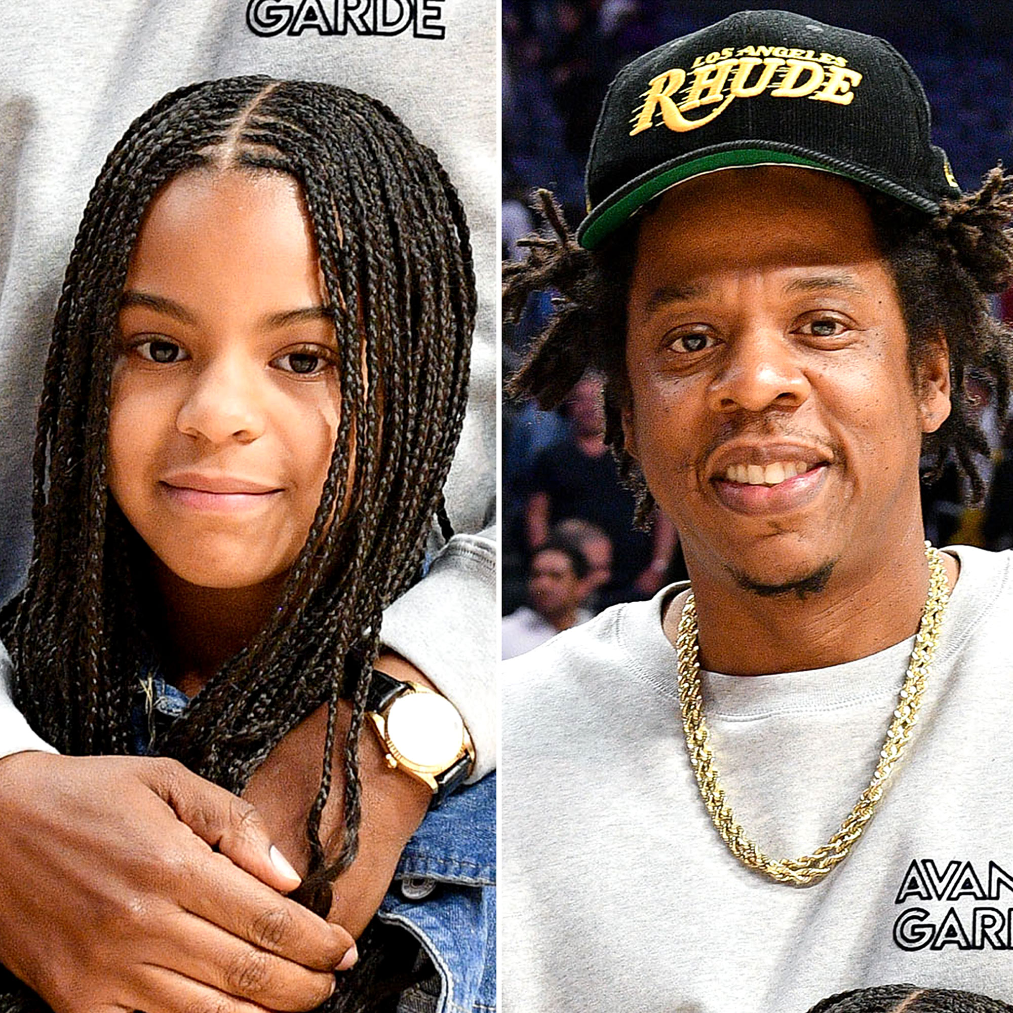 See Blue Ivy Attend NBA Game With Dad Jay-Z
