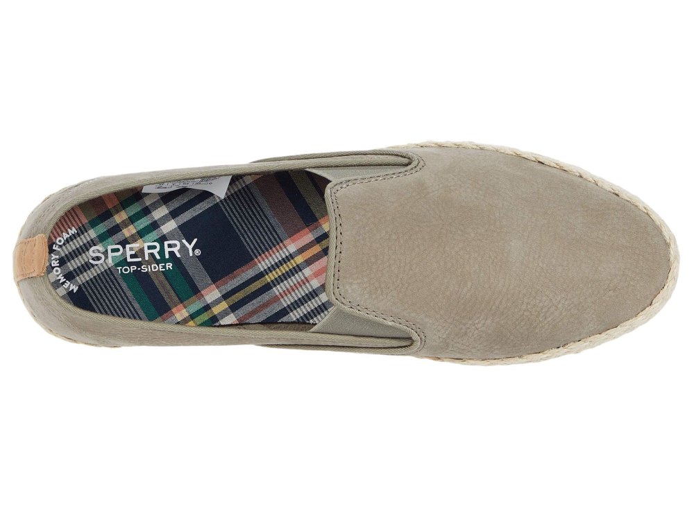Sperry Sailor Twin Gore Leather:Jute (Sage)