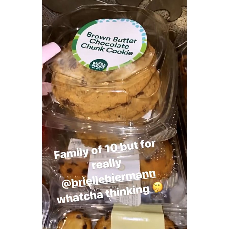 Brielle Biermann Stars Stocking Up Coronavirus