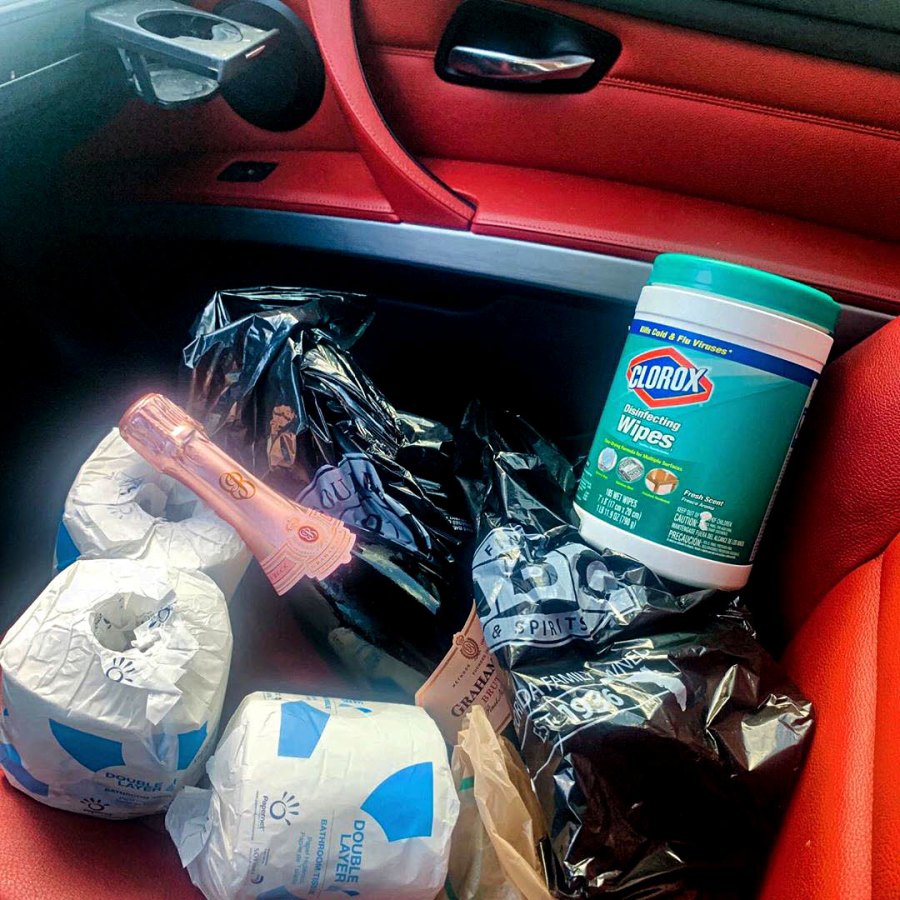 Kate Chastain Stars Stocking Up Coronavirus