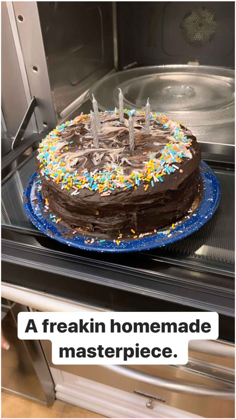 Stassi Schroeder Makes Beau Clark a Quarantine Cake for His Birthday