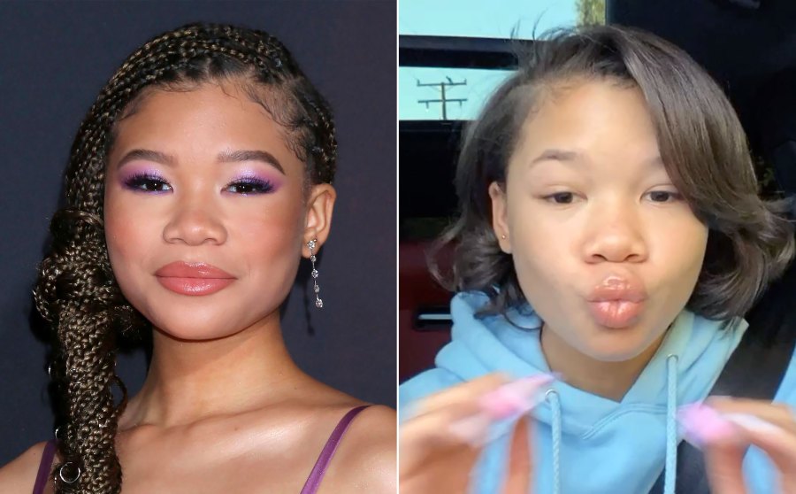 Storm Reid Hair Change Short Bob