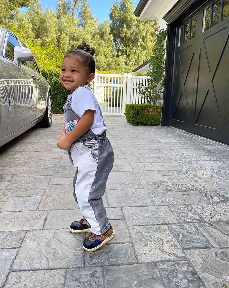 The Way Stormi Webster Styled Her Overalls Proves She's a Fashionista